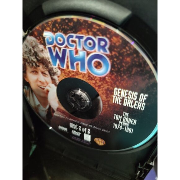 Doctor Who Genesis Of The Daleks 2-Disc Vintage DVD Set Tom Baker 1974-1981 Warn - Picture 6 of 9